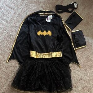 DC Comics Black and Gold Superhero Costume for Kids
